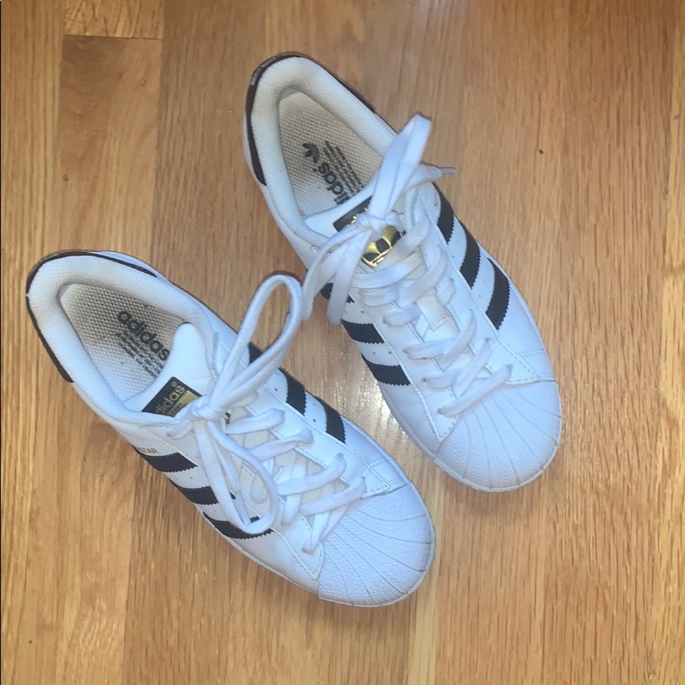 Adidas Superstars Size 6